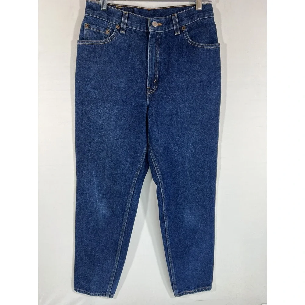 Levis 550 Jeans Womens 10M High Rise Mom‎ Relaxed Blue Denim Vintage
